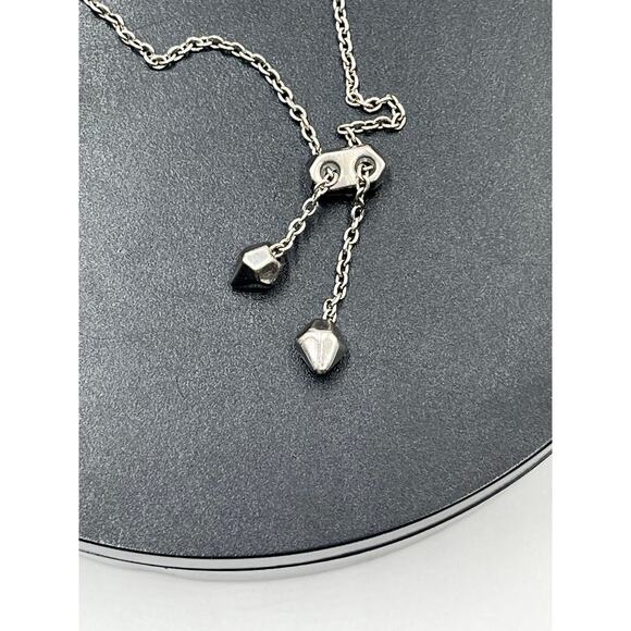 Kendra Scott Elaina Silver Plated Chain Neon Pink Magnesite Bolo Adj Bracelet - Picture 8 of 8